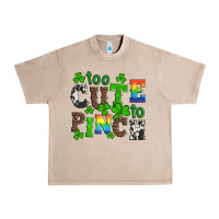 French Oak st patricks too cute to pinch Urban Heavy Tee - Artiststas