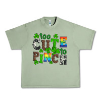 Oil Green st patricks too cute to pinch Urban Heavy Tee - Artiststas