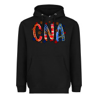Black cna america Heavyweight Hoodie - RacoonDesign