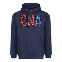 Navy cna america Heavyweight Hoodie - RacoonDesign