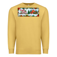Antique Gold small town christmas Premium Sweatshirt - BundleAndBundleShop