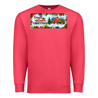 Cardinal small town christmas Premium Sweatshirt - BundleAndBundleShop