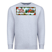 Heather Grey small town christmas Premium Sweatshirt - BundleAndBundleShop