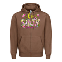 Chestnut summer be salty matthew 5 13 Zipper Hoodie - texasbilliewilder