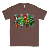 Chestnut christmas trees with soccer Classic Tee - Zillion Design Studio