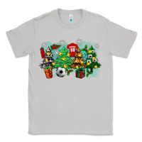 Moon Dust christmas trees with soccer Classic Tee - Zillion Design Studio