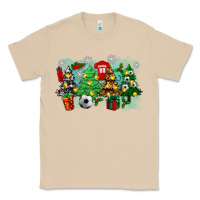 Mushroom christmas trees with soccer Classic Tee - Zillion Design Studio