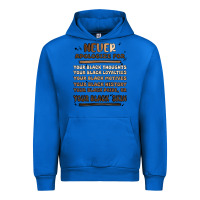 Cobalt never apologize Urban Hoodie - MaliasSmallBusiness
