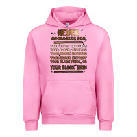Fuchsia Pink never apologize Urban Hoodie - MaliasSmallBusiness