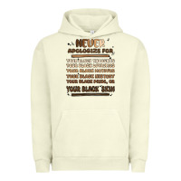 Pigment Pistachio never apologize Urban Hoodie - MaliasSmallBusiness