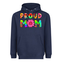 Navy proud mom Heavyweight Hoodie - HRA Design Shop