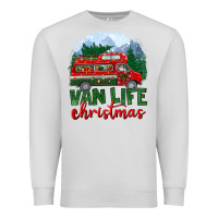 Dove Grey van life christmas Premium Sweatshirt - BundleAndBundleShop