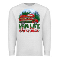 Oatmeal Heather van life christmas Premium Sweatshirt - BundleAndBundleShop