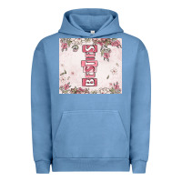 Pigment Pebble Blue besties Urban Hoodie - MaliasSmallBusiness