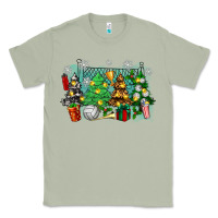 Matcha christmas trees with volleyball Classic Tee - Zillion Design Studio