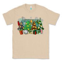 Mushroom christmas trees with volleyball Classic Tee - Zillion Design Studio