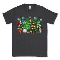 Smoke christmas trees with volleyball Classic Tee - Zillion Design Studio