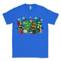 True Royal christmas trees with volleyball Classic Tee - Zillion Design Studio
