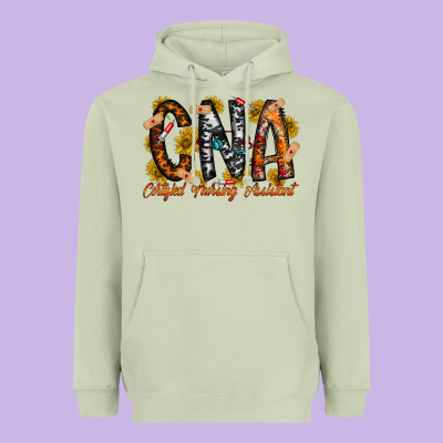 Cna Heavyweight Hoodie Designed By Racoondesign