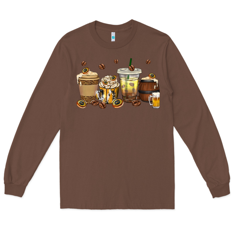 Beer Coffee Cups Long Sleeve Tee by texasbilliewilder | Teevron