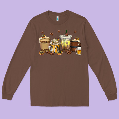 Long Sleeve Tee beer coffee cups