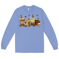 Colony Blue beer coffee cups Long Sleeve Tee - texasbilliewilder