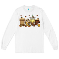 White beer coffee cups Long Sleeve Tee - texasbilliewilder