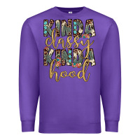 Purple kinda classy kinda hood Premium Sweatshirt - JahusDesignShop