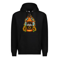 Black whiskey bottle Premium Hoodie - Jasminsmagicworld
