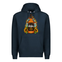 Navy whiskey bottle Premium Hoodie - Jasminsmagicworld