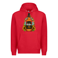 Red whiskey bottle Premium Hoodie - Jasminsmagicworld