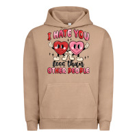 Pigment Burro i hate you less than other people Urban Hoodie - MaliasSmallBusiness