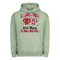Pigment Oil Green i hate you less than other people Urban Hoodie - MaliasSmallBusiness