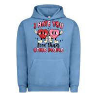 Pigment Pebble Blue i hate you less than other people Urban Hoodie - MaliasSmallBusiness