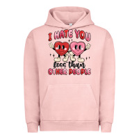 Pigment Salmon i hate you less than other people Urban Hoodie - MaliasSmallBusiness