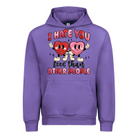 Tulip i hate you less than other people Urban Hoodie - MaliasSmallBusiness