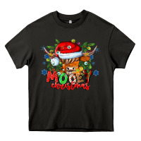 Asphalt Mooey Christmas Heavy Core Tee - CowhideDigitalArt