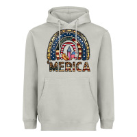 Moon Dust merica rainbow Heavyweight Hoodie - CowhideDigitalArt