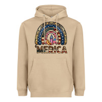 Mushroom merica rainbow Heavyweight Hoodie - CowhideDigitalArt