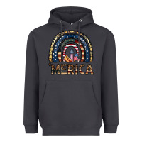 Smoke merica rainbow Heavyweight Hoodie - CowhideDigitalArt