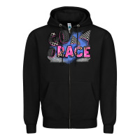 Black go race Zipper Hoodie - Zillion Design Studio