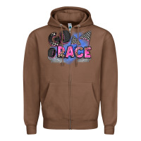 Chestnut go race Zipper Hoodie - Zillion Design Studio