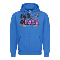 True Royal go race Zipper Hoodie - Zillion Design Studio