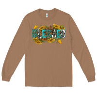 Toasted Coconut blessed Long Sleeve Tee - texasbilliewilder