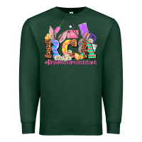 Sports Green easter  rca resident care assistant Premium Sweatshirt - AdoDesignShop