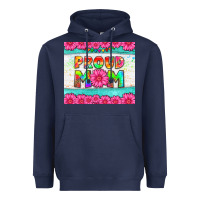 Navy proud mom Heavyweight Hoodie - HRA Design Shop