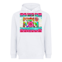 White proud mom Heavyweight Hoodie - HRA Design Shop