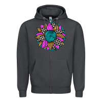 Smoke race sunflower Zipper Hoodie - Zillion Design Studio