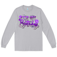 Moon Dust purple its my birthday Long Sleeve Tee - Zillion Design Studio