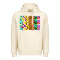 Sandshell summer brushstroke Premium Hoodie - Jasminsmagicworld